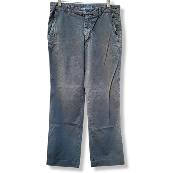 Em's of Madison, Gray Slim Fit Italian Preppy Academia Men's Chino Pants - Picture 1 of 11